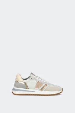 W TROPEZ 2.1 LOW(Philippe Model Womens Tropez 2 1 Low_mondial Blanc)