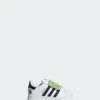 TOY STORY SUPERSTAR II TD(Adidas Toddlers Adidas Toy Story Superstar Ii_cloud White Core Black Semi Solar Green) -Sporty Fashion REF 2 0028 JI0090 1 FOOTWEAR Photography SideLateralCenterView transparent