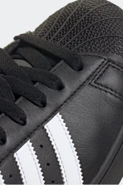 SUPERSTAR II(Adidas Mens Superstar Ii_cblack Ftwwht Cblack) -Sporty Fashion REF 2 0033 JI0079 8 FOOTWEAR Photography DetailView1 transparent