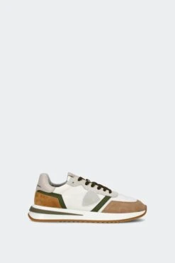 TROPEZ 2.1 LOW(Philippe Model Mens Tropez 2 1 Low_blanc Vert)
