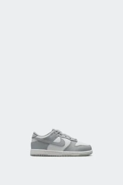 DUNK LOW PS(Nike Little Kids Dunk Low Fb9108_white Lt Smoke Grey White)