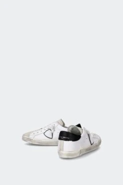 PRSX LOW(Philippe Model Mens Prsx Low_blanc Noir) -Sporty Fashion REF 2 0037 PRLU 1011 6