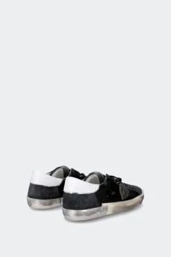 PRSX LOW(Philippe Model Mens Prsx Low_noir Argent) -Sporty Fashion REF 2 0040 PRLU MA01 3