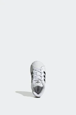 SUPERSTAR II TD(Adidas Toddlers Superstar Ii Elastic_cloud White Core Black Cloud White) -Sporty Fashion REF 2 0054 IH8896 3 FOOTWEAR Photography TopPortraitView white