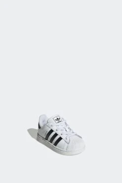 SUPERSTAR II TD(Adidas Toddlers Superstar Ii Elastic_cloud White Core Black Cloud White) -Sporty Fashion REF 2 0057 IH8896 6 FOOTWEAR Photography FrontLateralTopView white