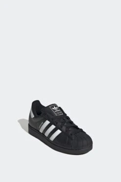 W SUPERSTAR II(Adidas Womens Superstar Ii_core Black Cloud White Core Black) -Sporty Fashion REF 2 0069 JH7033 6 FOOTWEAR Photography FrontLateralTopView white