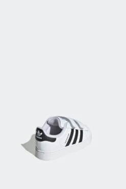 SUPERSTAR II TD(Adidas Toddlers Superstar Ii Cc_cloud White Core Black Core White) -Sporty Fashion REF 2 0084 JI3990 7 FOOTWEAR Photography BackLateralTopView white 0bacdf7d 3853 48db 9a3f a81a0e56e02d