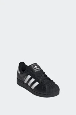 SUPERSTAR II GS(Adidas Big Kids Superstar Ii_cblack Ftwwht Cblack) -Sporty Fashion REF 2 0168 JH9977 6 FOOTWEAR Photography FrontLateralTopView transparent