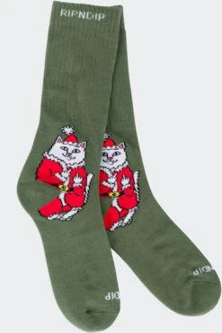 RIPNDIP LORD SANTA SOCKS(Rndhol23317 Lord Santa Socks) -Sporty Fashion RNDHOL23317 0000 Layer3