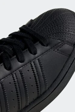 SUPERSTAR GS(Adidas Big Kids Superstar_core Black Core Black Core Black) -Sporty Fashion Superstar Shoes Black FU7713 41 detail