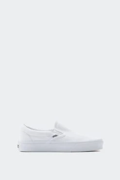 CLASSIC SLIP ON(Vans Unisex Classic Slip On_true White)