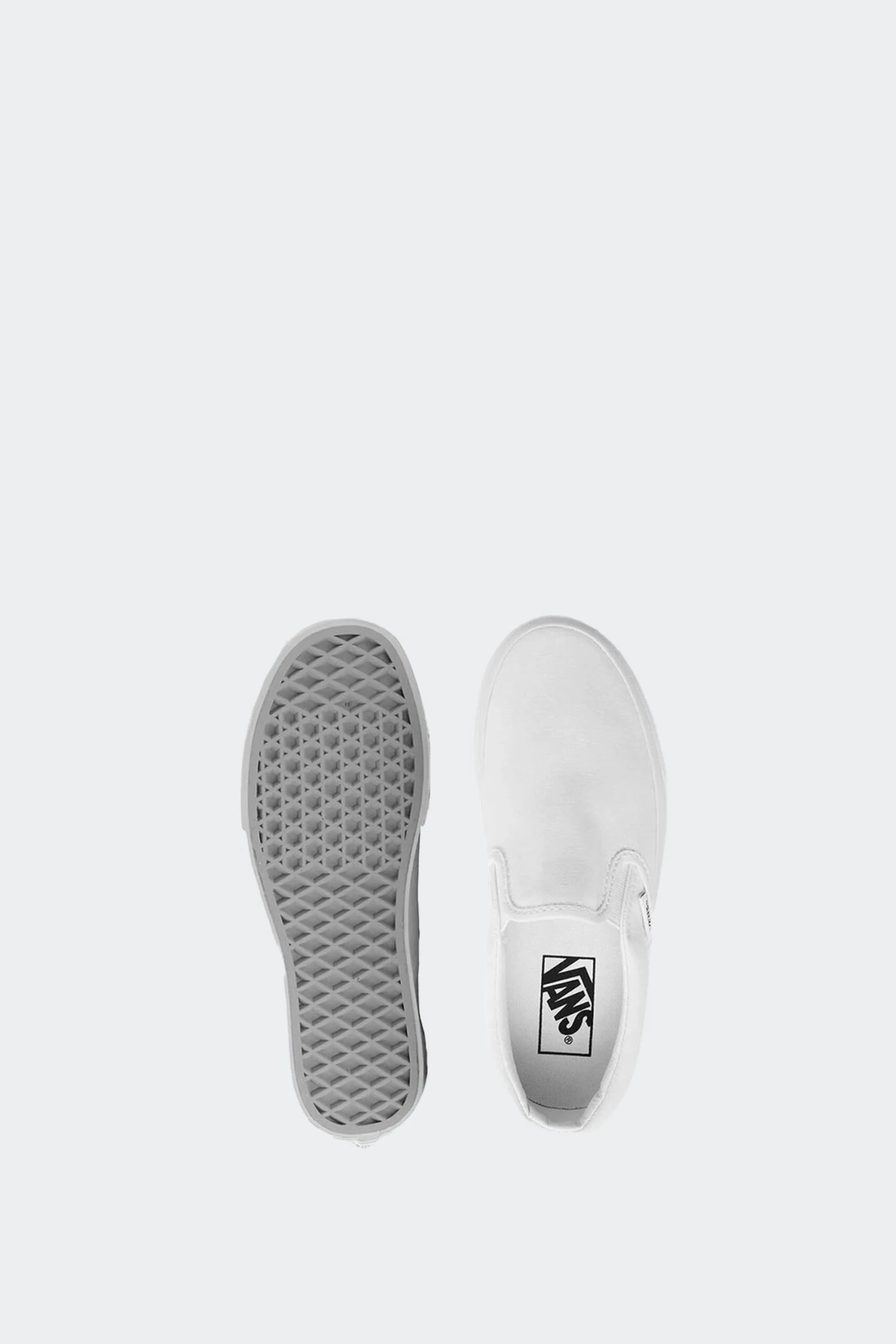 CLASSIC SLIP ON(Vans Unisex Classic Slip On_true White) 6 CLASSIC SLIP ON(Vans Unisex Classic Slip On_true White) - Image 4