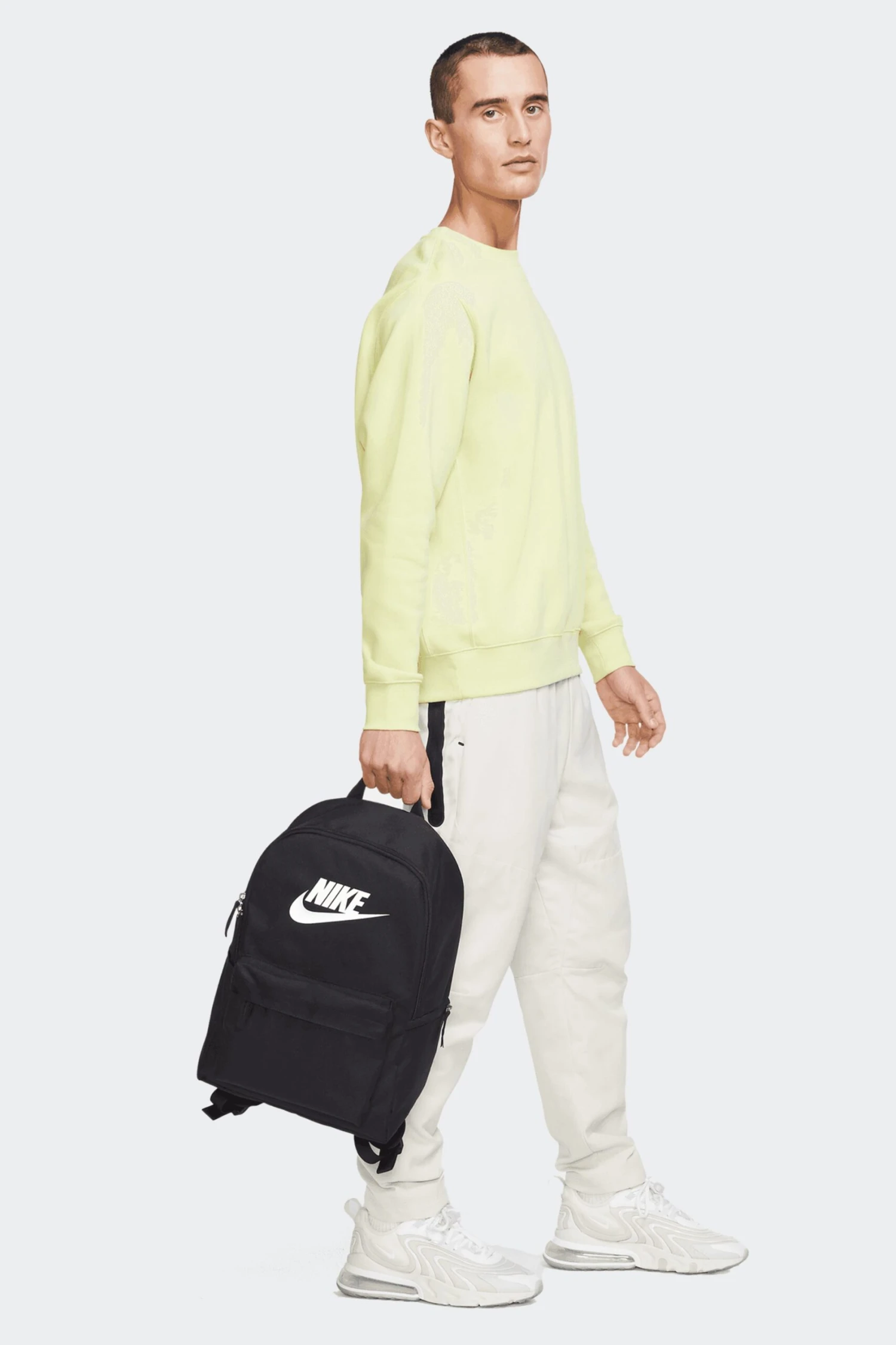 HERITAGE BACKPACK(Nike Equipment Heritage Dc4244_black Black White) 6 HERITAGE BACKPACK(Nike Equipment Heritage Dc4244_black Black White) - Image 4