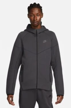 NSW TECH FLEECE FULL-ZIP HOODIE(Nike Mens Tech Fleece Full Zip Hoodie Hv0949_anthracite Black)