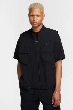 TECH VEST(Nike Mens Tech Fz0748_black Black Black)