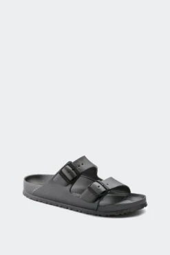 ARIZONA EVA(Birkenstock Unisex Arizona Eva_metallic Anthracite)
