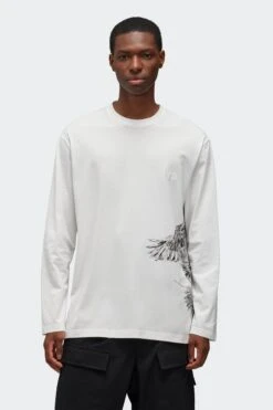 Y-3 TEE(Adidas Mens Y3 Graphic Longsleeve Tee_white) -Sporty Fashion Untitled 1 Recovered 0014 IX0404 4 APPAREL OnModel StandardView transparent