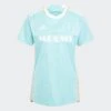 W INTER MIAMI JERSEY(Adidas Womens Inter Miami Messi Jersey_easy Mint) -Sporty Fashion Untitled 1 Recovered 0028 JE6080 2 APPAREL Photography FrontCenterView transparent
