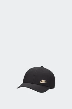 DRI-FIT CLUB CAP(Nike Equipment Dri Fit Club Metal Logo Cap_black Metallic Gold)