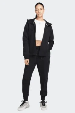 W NSW TECH FLEECE FULL-ZIP HOODIE(Nike Womens Nsw Tech Fleece Full Zip Hoodie_black Black) -Sporty Fashion Untitled 1 0000 AURORA FB8338 010 PHSYM005 2000