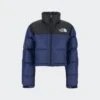 The North Face W NUPTSE SHORT(Northface Womens Retro Nuptse Short_summit Navy)