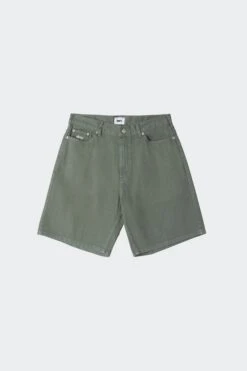 BIGWIG BAGGY DENIM SHORT(Obey Mens Bigwig Baggy Denim Short_laurel Wreath)