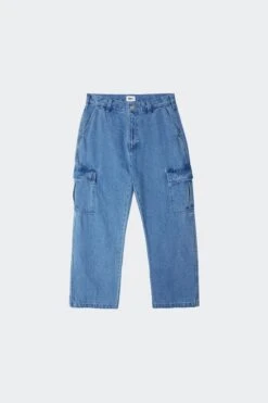 BIGWIG CARGO DENIM(Obey Mens Big Wig Cargo Denim Pants_stone Wash)