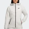 W NSW TECH FLEECE FULL-ZIP HOODIE(Nike Womens Nsw Tech Fleece Full Zip Hoodie_light Grey Htr Black) -Sporty Fashion Untitled 1 0007 AURORA FB8338 013 PHSFM001 2000