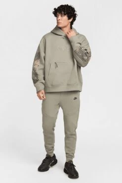 TECH FLEECE HOODIE(Nike Mens Tech Hoodie_light Army Black) -Sporty Fashion Untitled 1 0049 AURORA HJ0683 320 PHSYM007 2000
