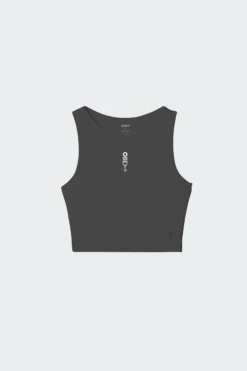 VERTICAL RIB MEGAN TANK(Obey Womens Vertical Rib Megan Tank_digital Black)