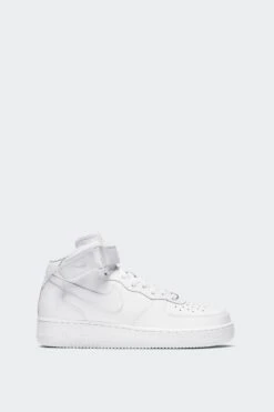 W AIR FORCE 1 '07 MID(Nike Womens Air Force 1 07 Mid_white White White)