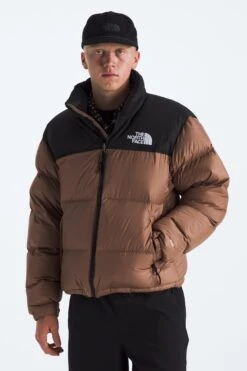 The North Face RETRO NUPTSE(Northface Mens Retro Nuptse_latte Tnf Black)