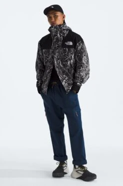 The North Face GTX MOUNTAIN JACKET(Northface Mens Gtx Mountain Jacket_tnf Black Wood Snake Print Tnf Black) -Sporty Fashion Untitled 2 0012 NF0A831M8R5 HERO2