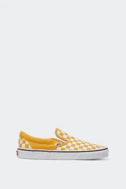 CLASSIC SLIP ON(Vans Unisex Classic Slip On_golden Glow Checkerboard)