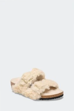 ARIZONA SHEARLING PS(Birkenstock Arizona Shearling Kids_teddy Eggshell)