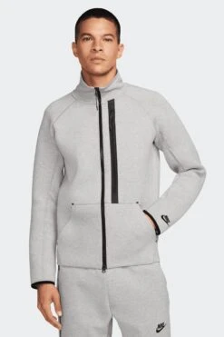 NSW TECH FLEECE OG JACKET(Nike Mens Nsw Tech Fleece Og Jacket_dk Grey Heather Black)