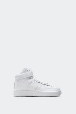 AIR FORCE 1 HIGH LE GS(Nike Big Kids Air Force 1 High Le_white White White)
