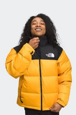 The North Face RETRO NUPTSE JACKET(Northface Mens Retro Nuptse_summit Gold Tnf Black) -Sporty Fashion Web Template apparel 0028 Screenshot 2024 10 09 at 12.59.38 PM