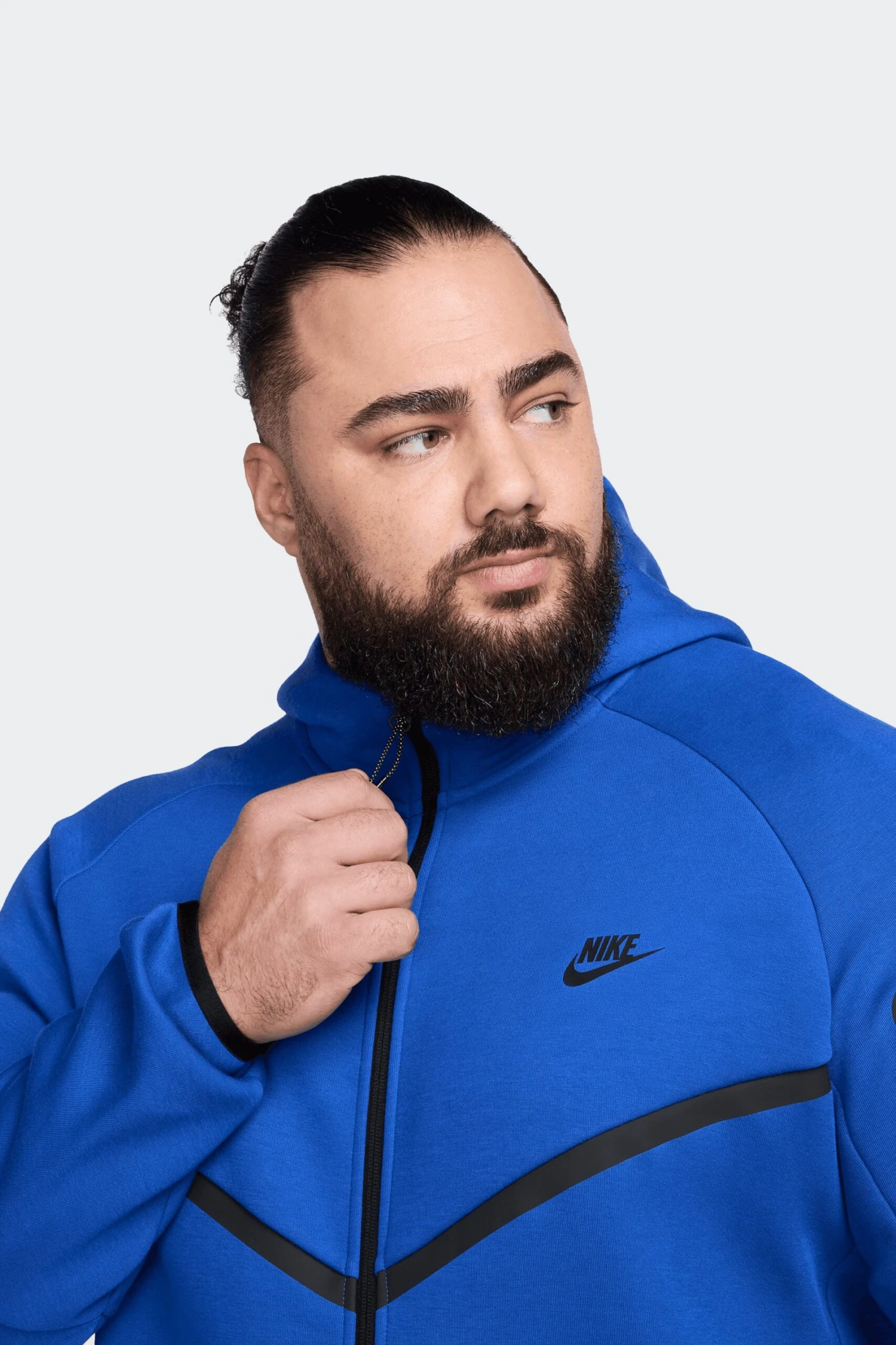 NSW TECH FLEECE FULL-ZIP HOODIE(Nike Mens Tech Fleece Full Zip Hoodie Hv0949_game Royal Black) 5 NSW TECH FLEECE FULL-ZIP HOODIE(Nike Mens Tech Fleece Full Zip Hoodie Hv0949_game Royal Black) - Image 3