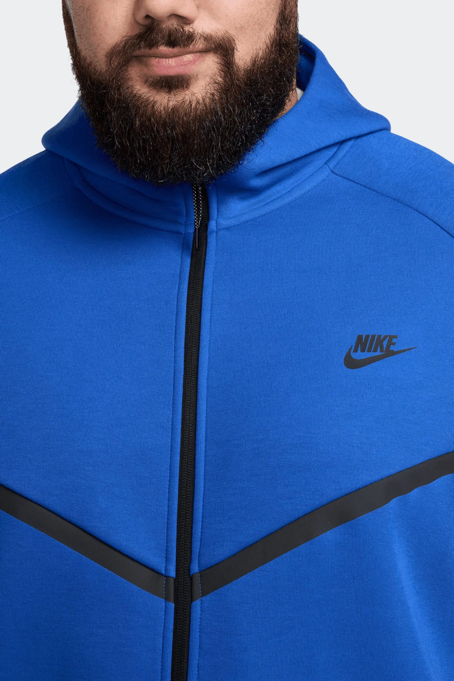 NSW TECH FLEECE FULL-ZIP HOODIE(Nike Mens Tech Fleece Full Zip Hoodie Hv0949_game Royal Black) 7 NSW TECH FLEECE FULL-ZIP HOODIE(Nike Mens Tech Fleece Full Zip Hoodie Hv0949_game Royal Black) - Image 5