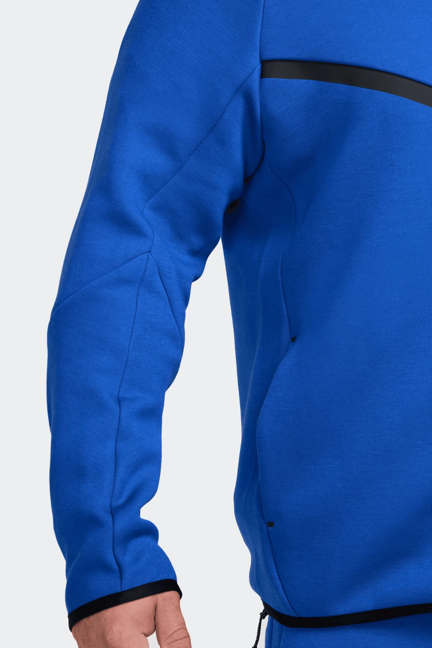 NSW TECH FLEECE FULL-ZIP HOODIE(Nike Mens Tech Fleece Full Zip Hoodie Hv0949_game Royal Black) 11 NSW TECH FLEECE FULL-ZIP HOODIE(Nike Mens Tech Fleece Full Zip Hoodie Hv0949_game Royal Black) - Image 9