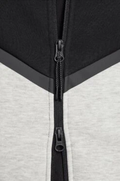 NSW TECH FLEECE FULL-ZIP HOODIE(Nike Mens Tech Fleece Full Zip Hoodie Hv0949_black Dk Grey Heather Black) -Sporty Fashion aaaaaaaaaclothes 0056 AURORA HV0949 011 PHSYM004 2000