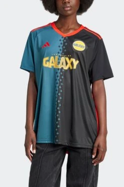 W LA GALAXY JERSEY(Adidas Womens La Galaxy Jersey_black Viridian) -Sporty Fashion aaaadidas 0005 Layer45