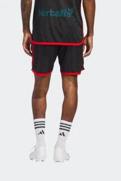 LA GALAXY SHORTS(Adidas Mens La Galaxy Shorts_black) -Sporty Fashion aaaadidas 0021 IT6185 5 APPAREL OnModel BackView transparent