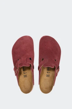 BOSTON SOFT FOOTBED(Birkenstock Unisex Boston_zinfandel Suede) -Sporty Fashion aaabirks 0001 1028267 1028312 top fb78aabf 421b 43ad 82ee 96794e274cef