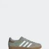 GAZELLE(Adidas Mens Gazelle_silpeb Silgrn Ftwwht) -Sporty Fashion aaadidas 0072 JI3526 1 FOOTWEAR Photography SideLateralCenterView transparent