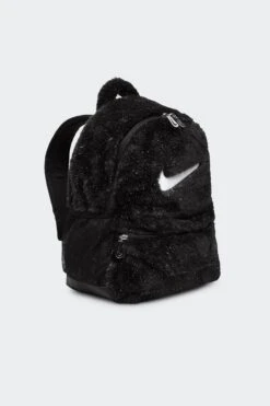 BIG KIDS' FAUX FUR BACKPACK(Nike Equipment Big Kids Faux Fur Backpack Ffz1330_black Black White) -Sporty Fashion aaapparelnike 0014 AURORA FZ1330 010 PHSYD001 2000