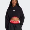 W MOON BOOT HOODIE(Adidas Womens Moon Boot Cropped Hoodie_black) -Sporty Fashion adidasxmoonboot 0022 IY8049 3 APPAREL OnModel StandardView transparent