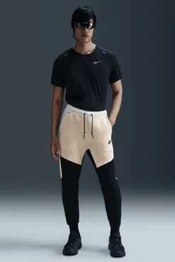 NSW TECH FLEECE JOGGERS(Nike Mens Tech Hv0959_muslin Black Sail Black) -Sporty Fashion anike 0055 AURORA HV0959 114 PHSFMG01 2000