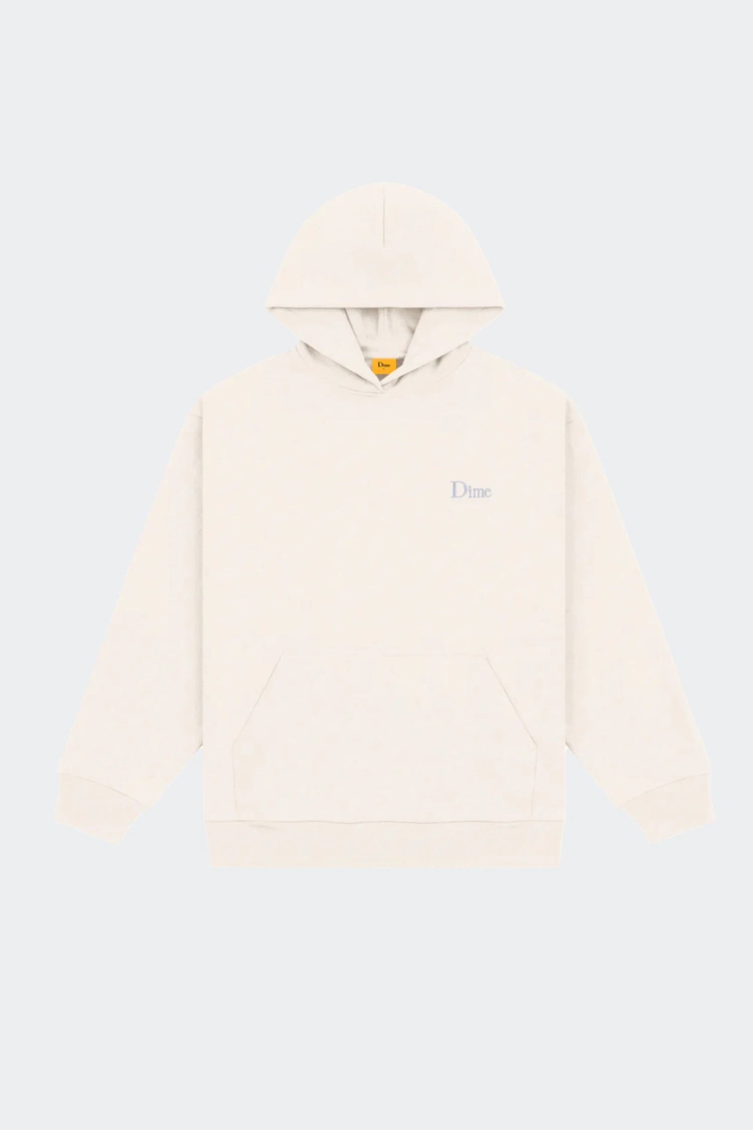 CLASSIC SMALL LOGO HOODIE(Dime Mens Classic Small Logo Hoodie_natural) 3 CLASSIC SMALL LOGO HOODIE(Dime Mens Classic Small Logo Hoodie_natural)